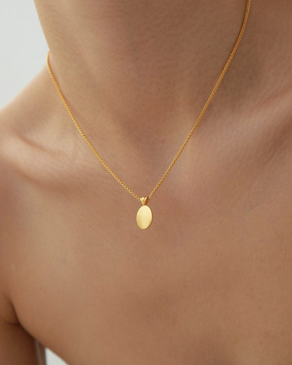 Dear Letterman Azam Gold Necklace