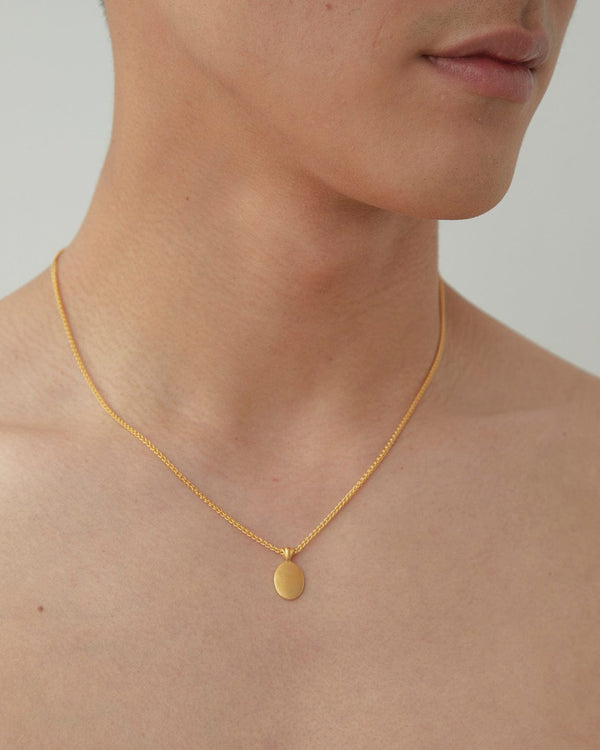 Dear Letterman Azam Gold Necklace