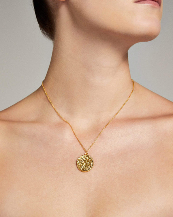 Dear Letterman Dahmi Gold Necklace