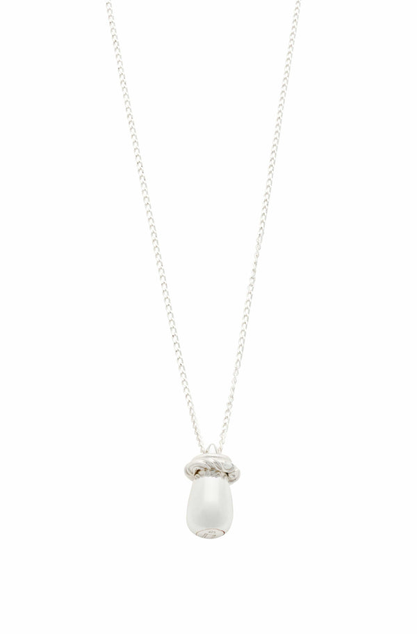 dear letterman Damaati Silver Necklace