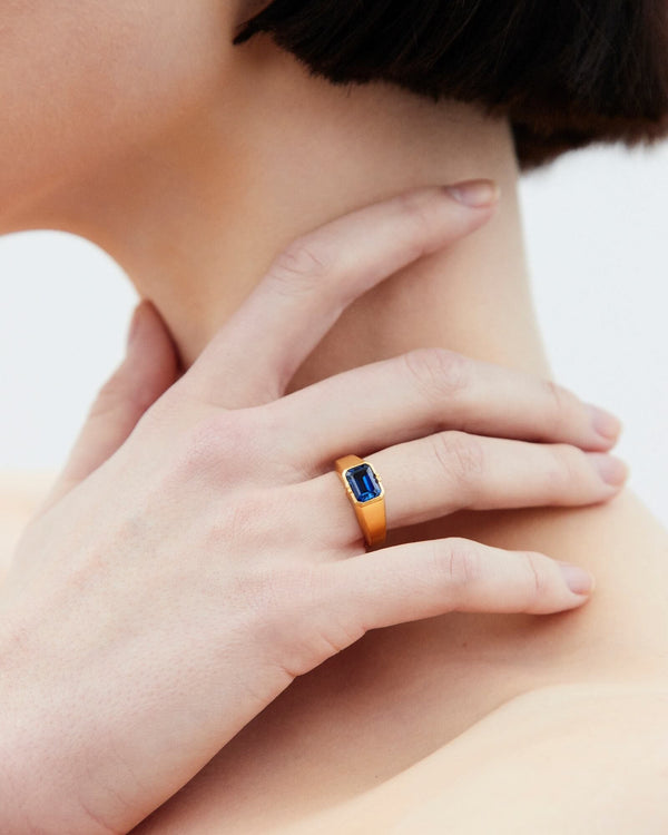 Dear Letterman Fai Sapphire Ring