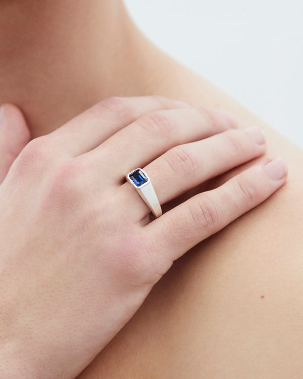 Dear Letterman Fai Sapphire Ring