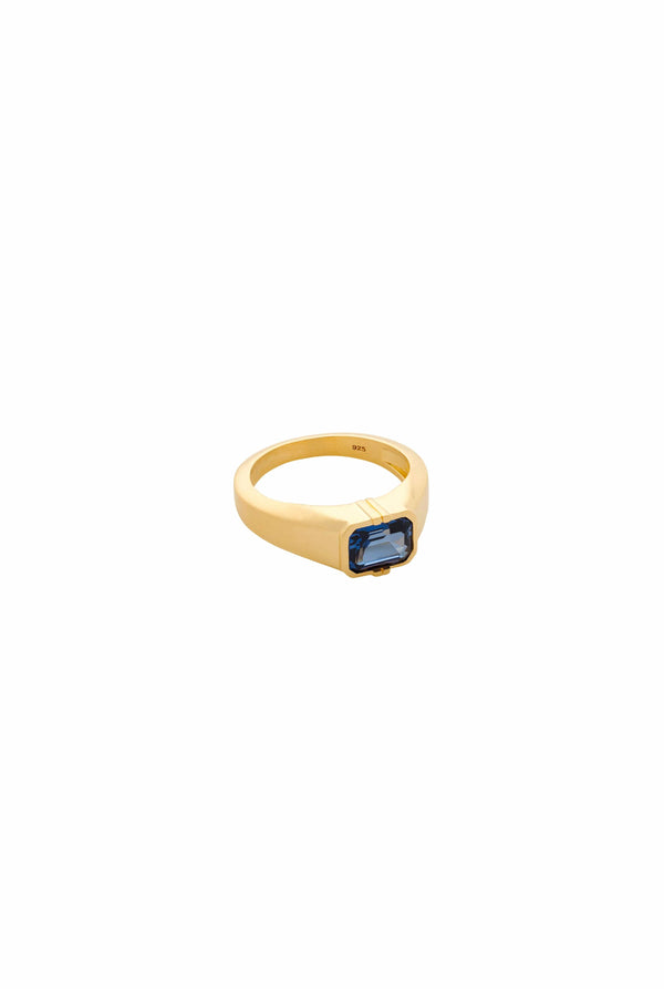 dear letterman Fai Sapphire Ring
