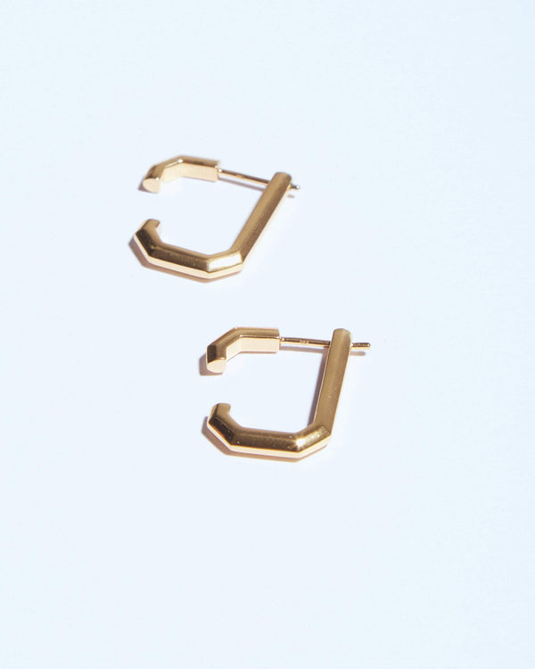 dear letterman Jari Gold Earrings