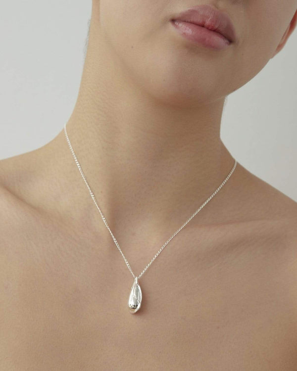 Dear Letterman Jawhara Silver Necklace