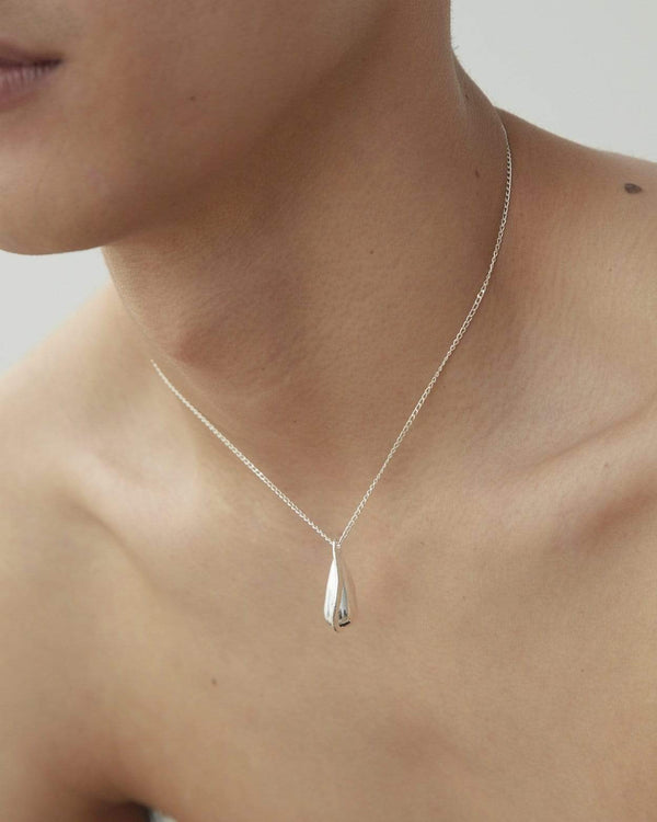 Dear Letterman Jawhara Silver Necklace