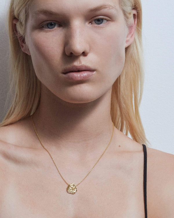 Dear Letterman Kowa Gold Necklace