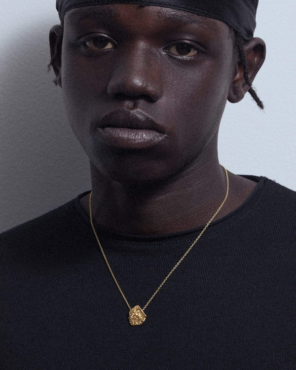 Dear Letterman Kowa Gold Necklace