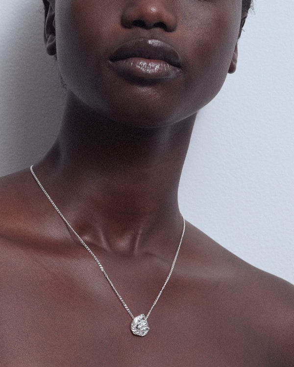 Dear Letterman Kowa Silver Necklace