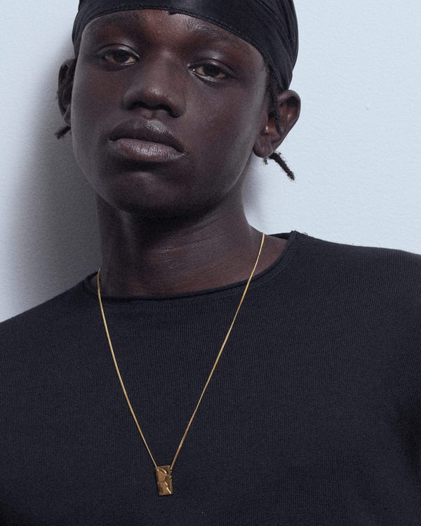 Dear Letterman Leem Gold Necklace