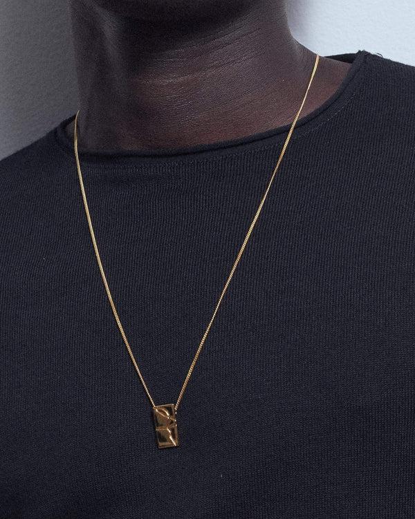 Dear Letterman Leem Gold Necklace