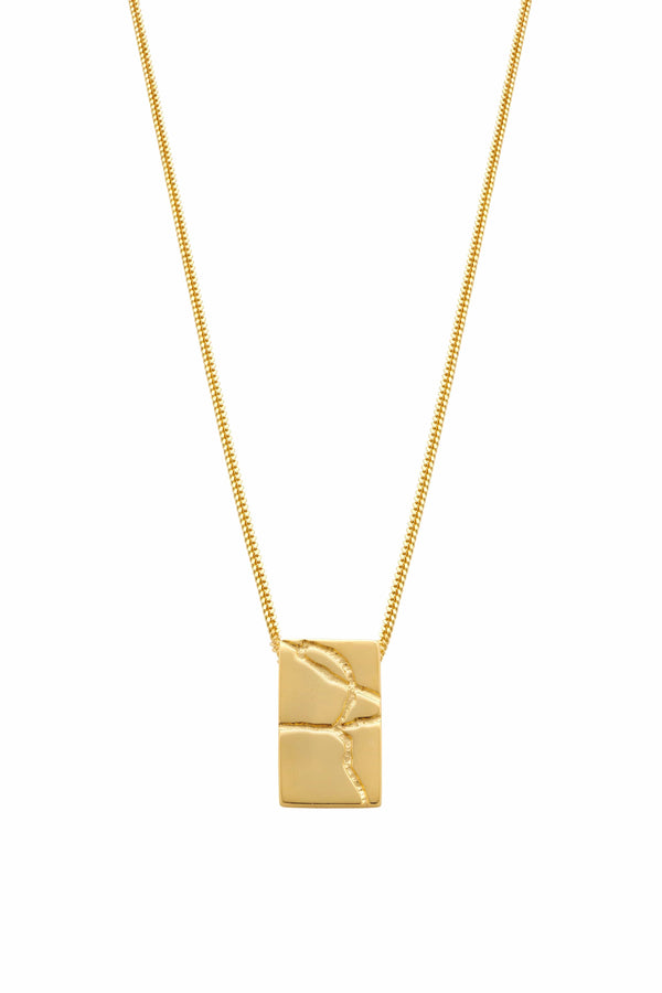 dear letterman Leem Gold Necklace