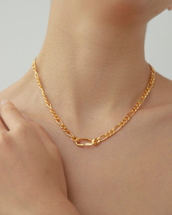 Dear Letterman Masir Gold Bold Necklace