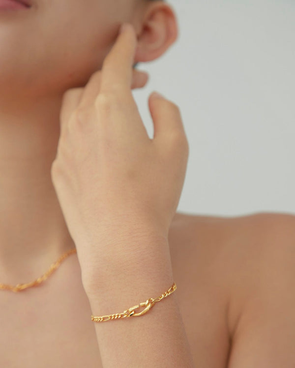 Dear Letterman Masir Gold Bracelet