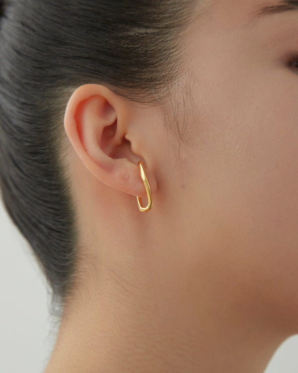 Dear Letterman Masir Gold Earrings