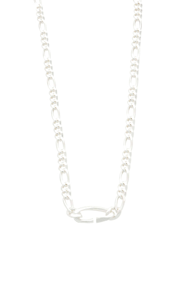 dear letterman Masir Silver Bold Necklace