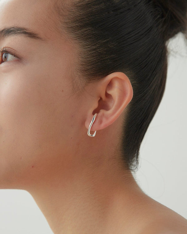 Dear Letterman Masir Silver Earrings