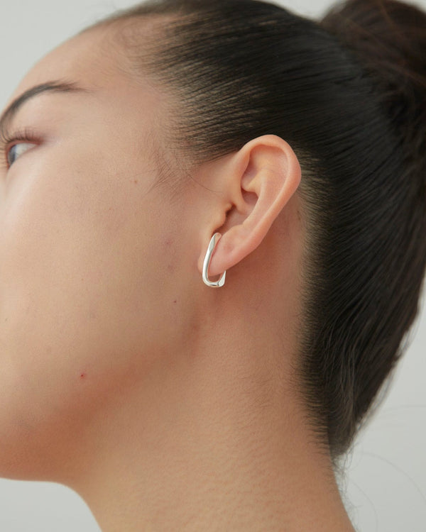 Dear Letterman Masir Silver Earrings