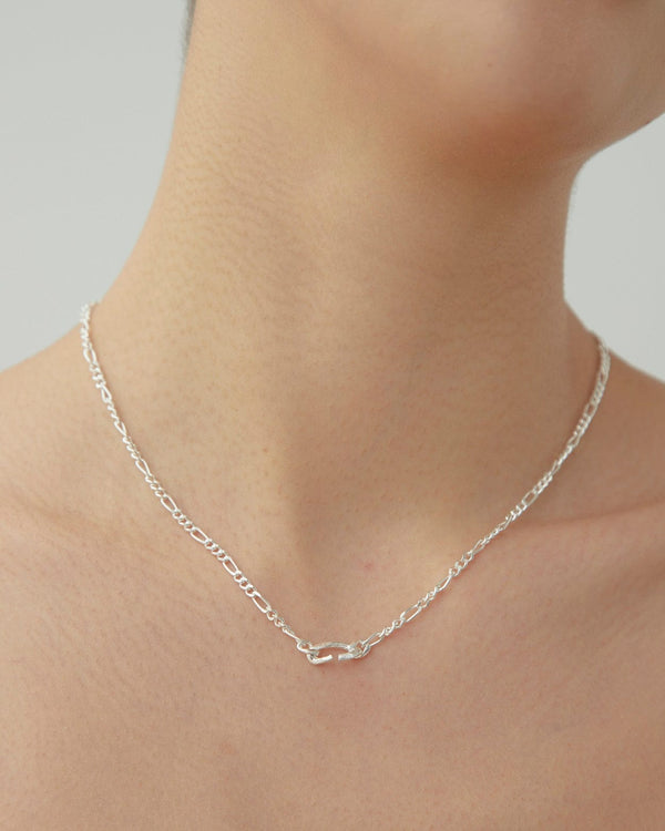 Dear Letterman Masir Silver Necklace