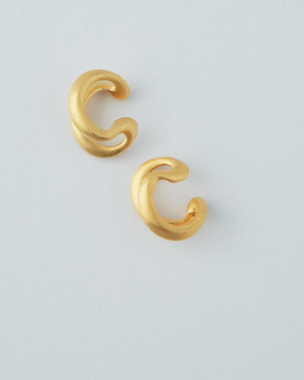 dear letterman Matin Gold Ear Cuff