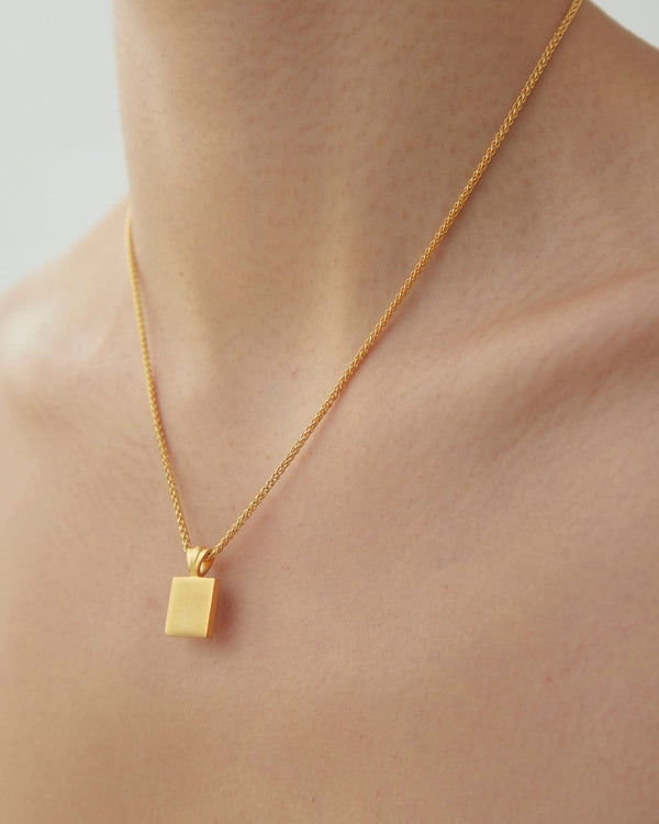 Dear Letterman Matin Gold Necklace