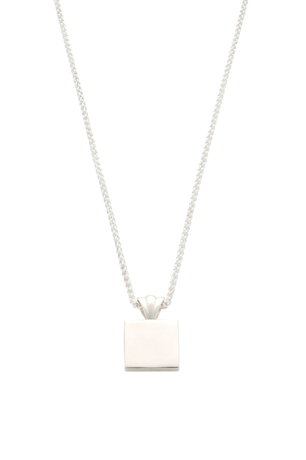 dear letterman Matin Silver Necklace