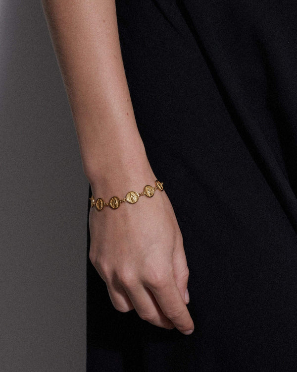 Dear Letterman Medina Gold Bracelet