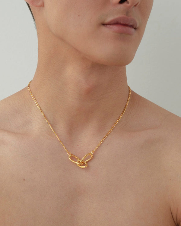 Dear Letterman Miad Gold Necklace