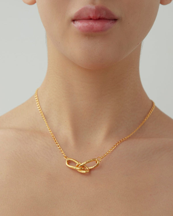 Dear Letterman Miad Gold Necklace