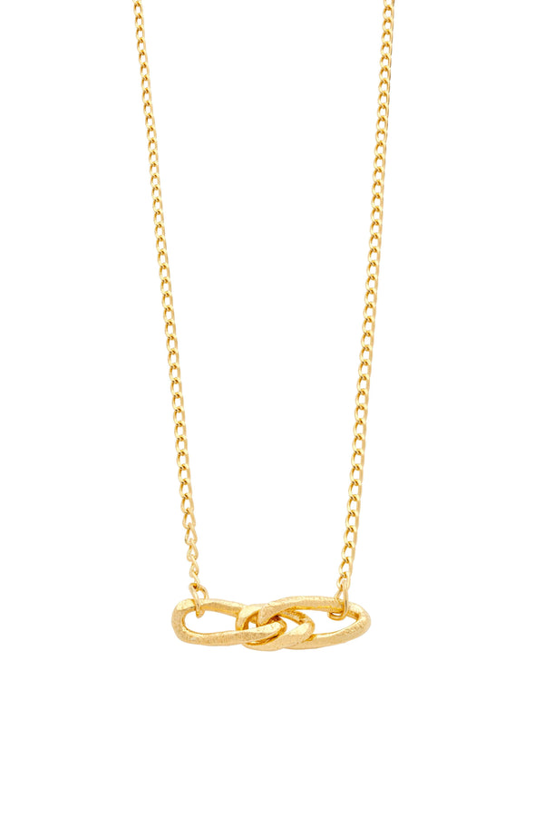 dear letterman Miad Gold Necklace