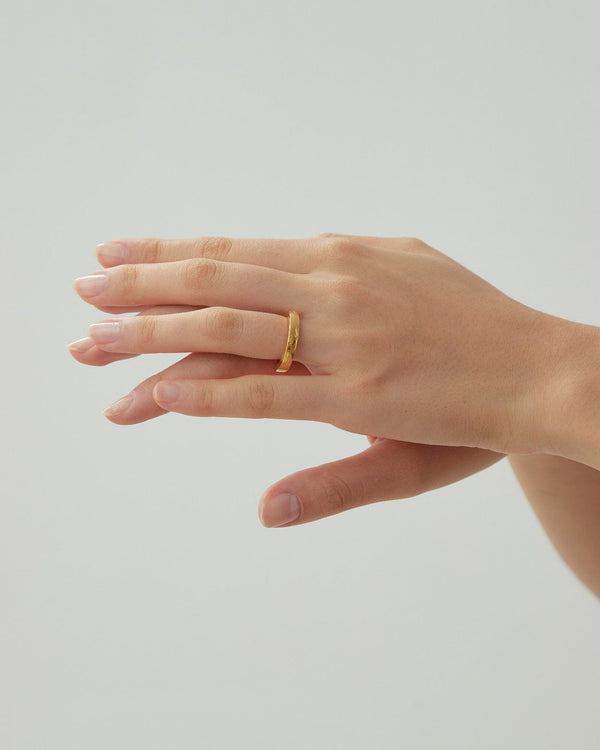 Dear Letterman Miad Gold Ring