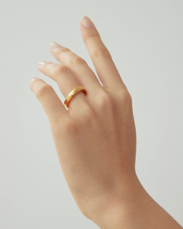 Dear Letterman Miad Gold Ring