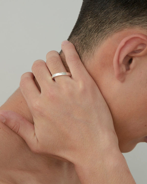 Dear Letterman Miad Silver Ring