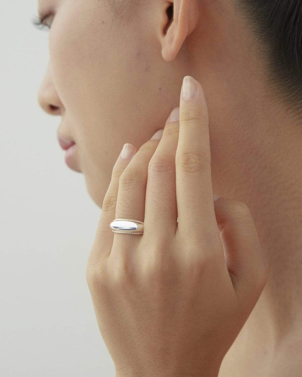 Dear Letterman Mihna Silver Ring