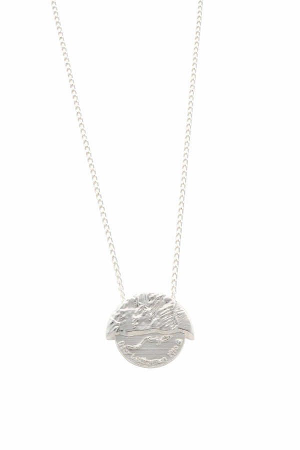 dear letterman Naaz Silver Necklace
