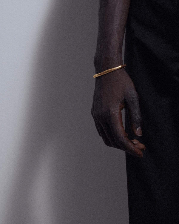 Dear Letterman Nadim Gold Bangle