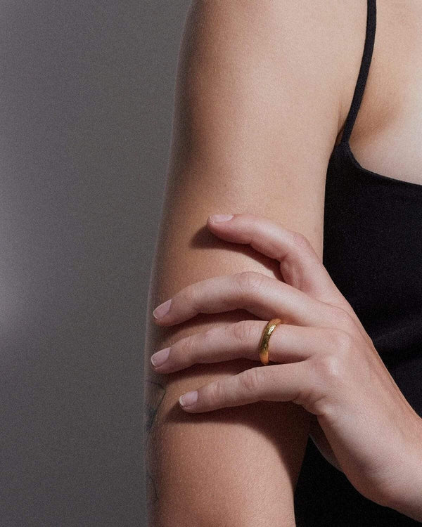 Dear Letterman Nadim Gold Ring