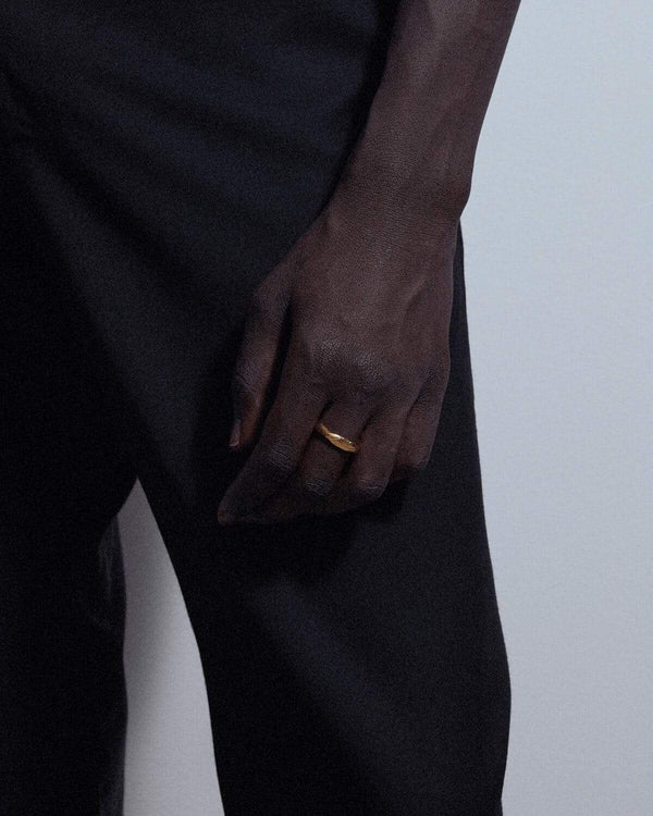 Dear Letterman Nadim Gold Ring
