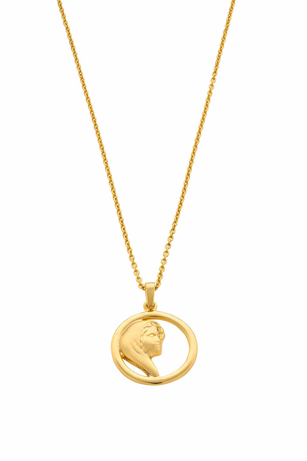 dear letterman Nuri Gold Necklace