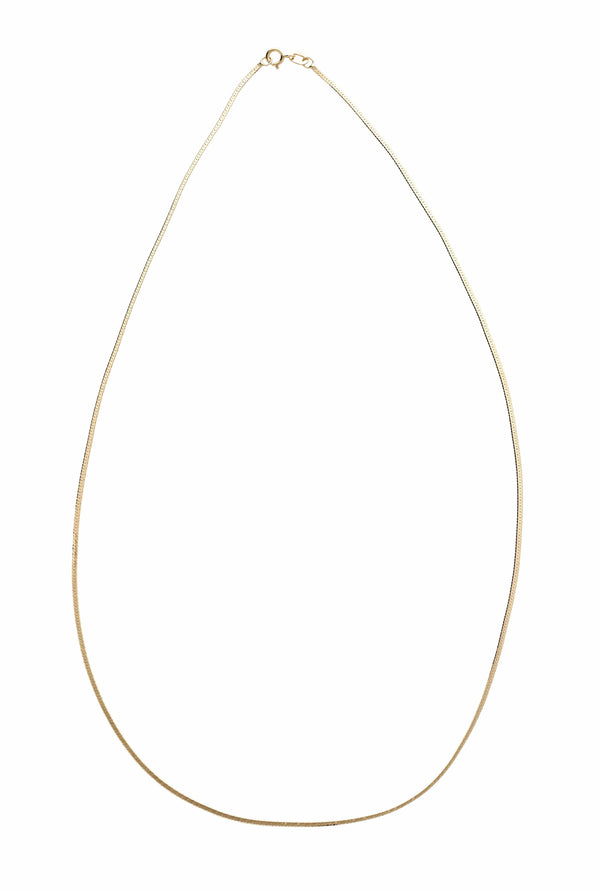 Dear Letterman Saba Gold Necklace