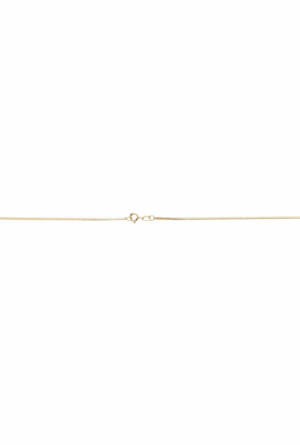 Dear Letterman Saba Gold Necklace