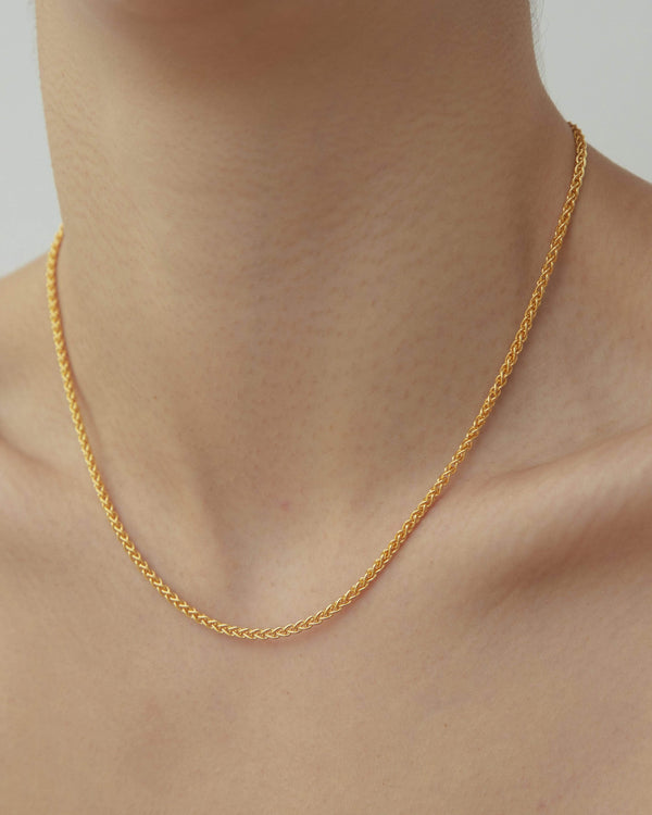 Dear Letterman Sawa 60 Gold Necklace