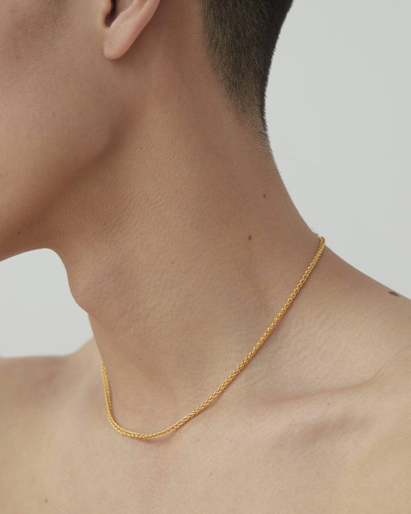 Dear Letterman Sawa 60 Gold Necklace