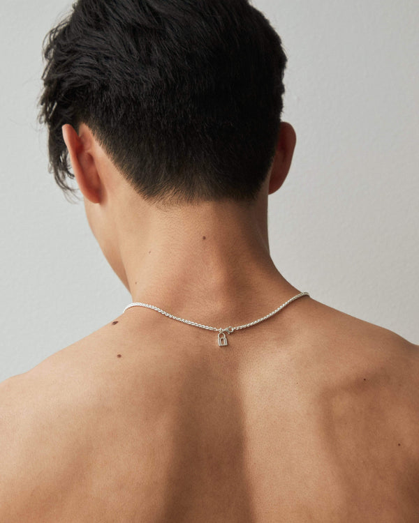 Dear Letterman Sawa 60 Silver Necklace