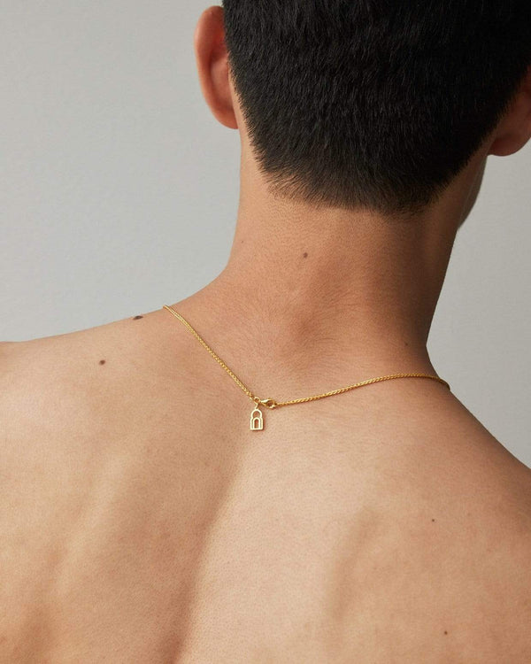 Dear Letterman Sawa Gold Necklace