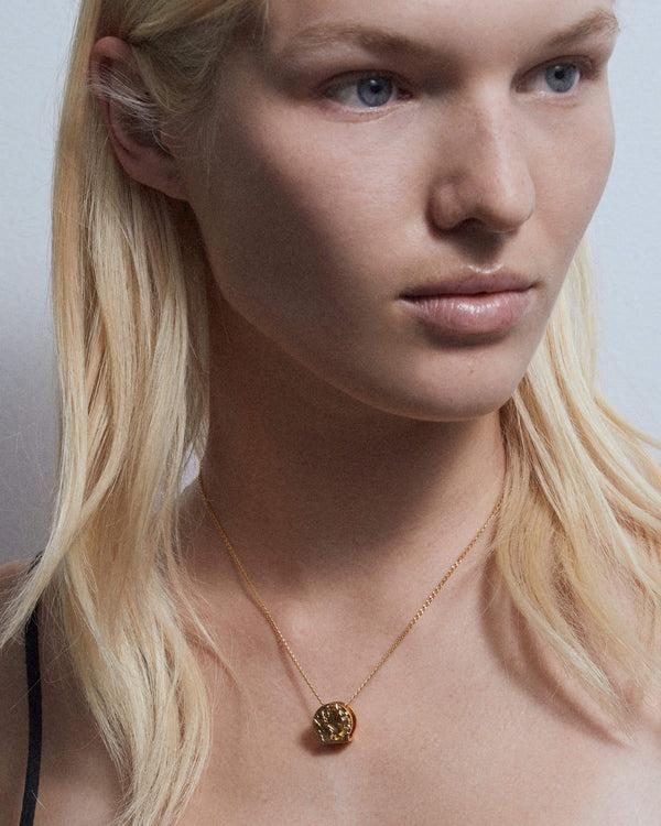 Dear Letterman Siya Gold Necklace