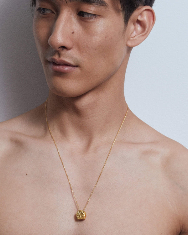 Dear Letterman Siya Gold Necklace