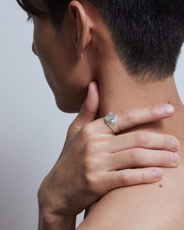 Dear Letterman Waed Silver Ring