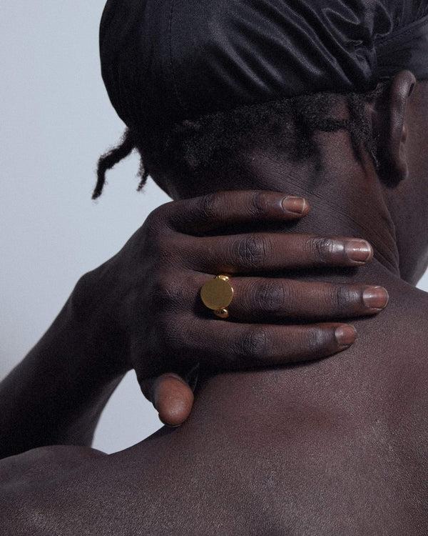 Dear Letterman Wais Gold Ring