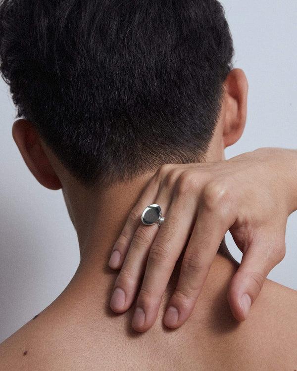 Dear Letterman Wais Silver Ring
